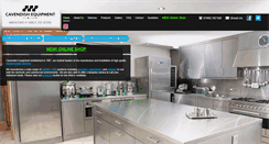 Desktop Screenshot of cavendishequipment.co.uk